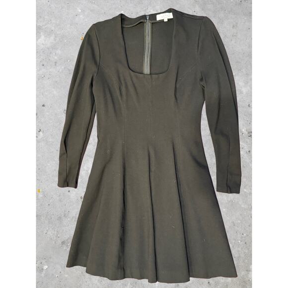 Pearl by Lela Rose Fit & Flare Dress – Black, Size 6 (Made in USA) - Picture 2 of 5